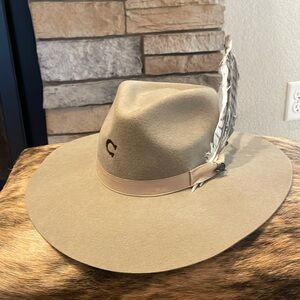 Charlie 1 Horse silver/light tan hat